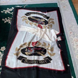 Burberry Extra Long Silk Scarf